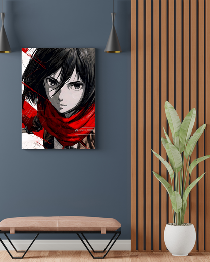 ATTACK ON TITAN MIKASA POSTER 48