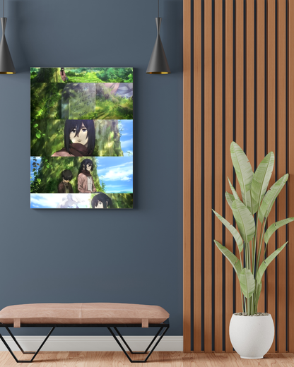 ATTACK ON TITAN MIKASA POSTER 04