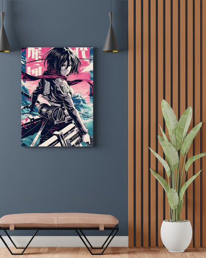 ATTACK ON TITAN MIKASA POSTER 05