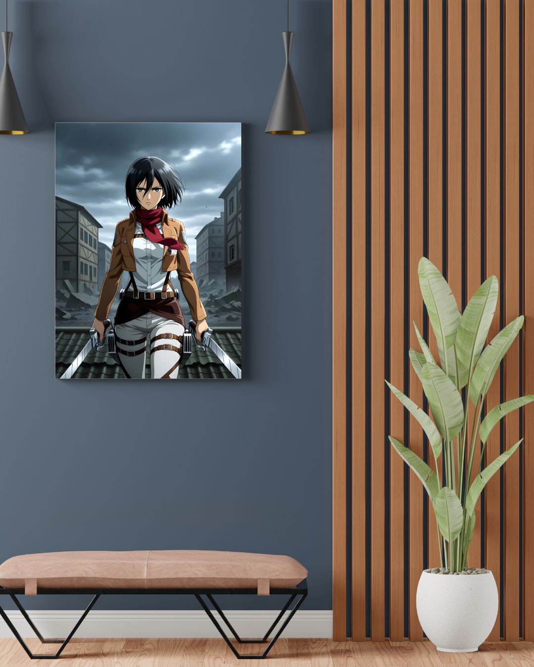 ATTACK ON TITAN MIKASA POSTER 06
