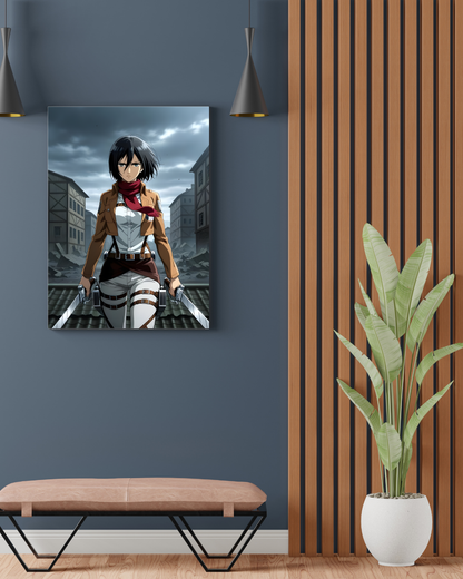 ATTACK ON TITAN MIKASA POSTER 06