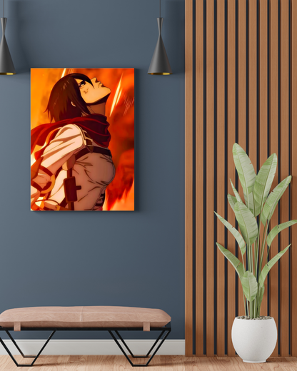 ATTACK ON TITAN MIKASA POSTER 07