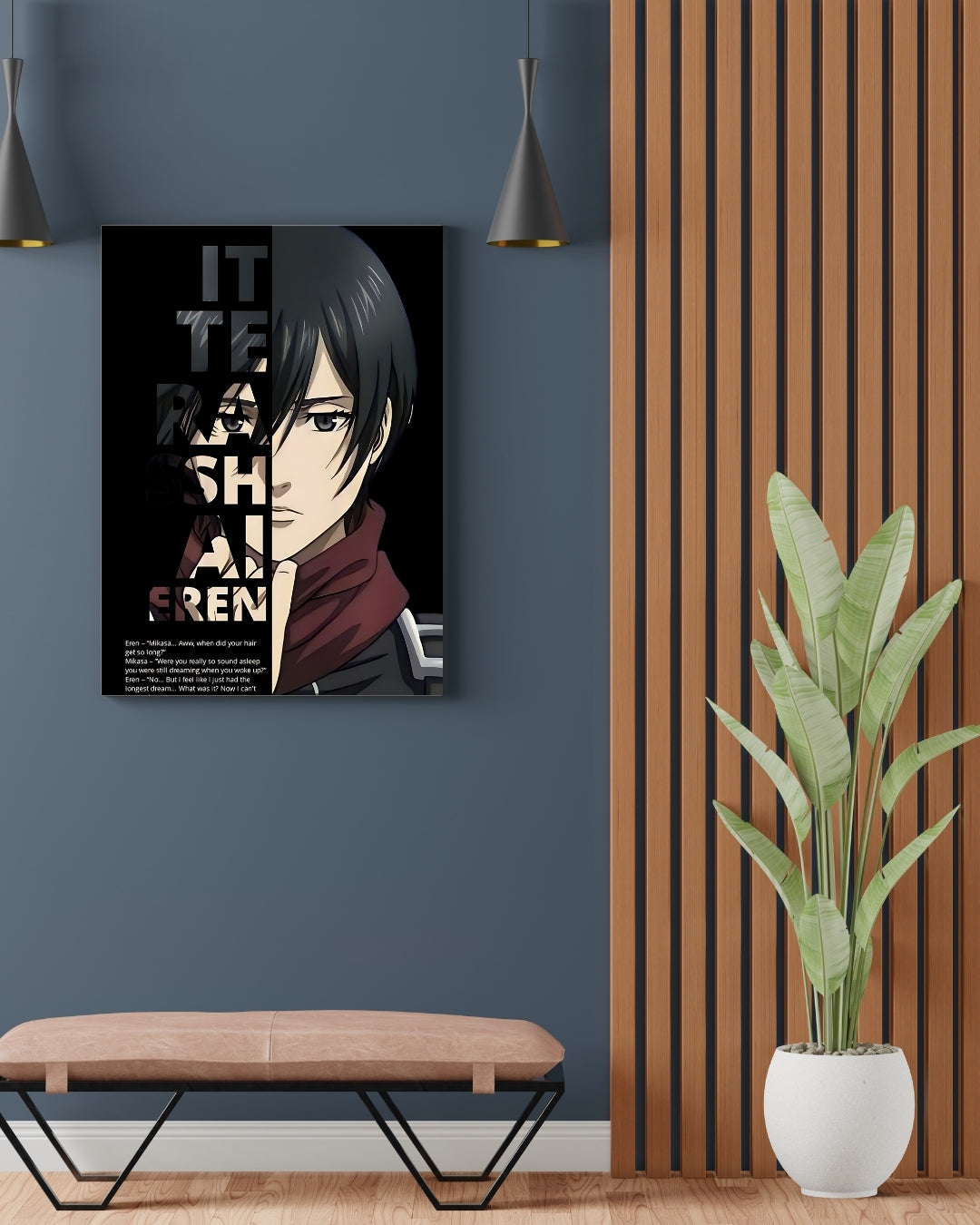 ATTACK ON TITAN MIKASA POSTER 09