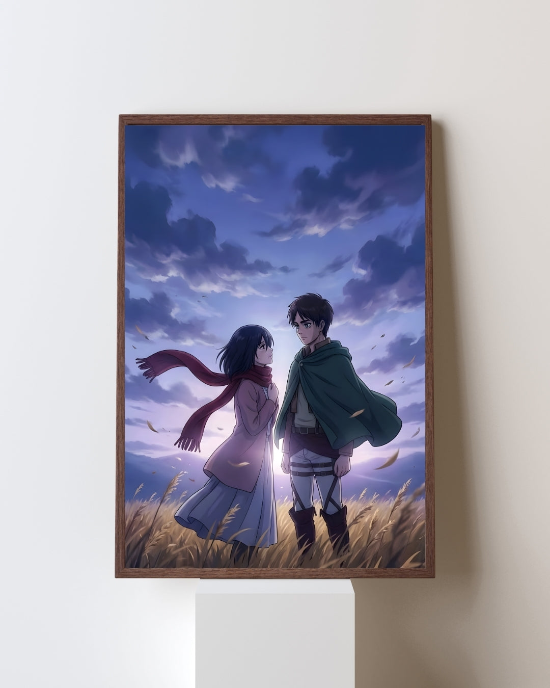 EREN MIKASA POSTER 1