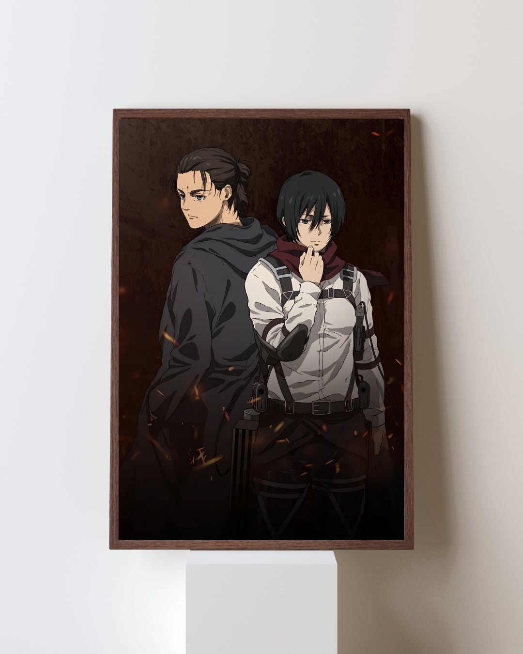 EREN MIKASA POSTER 11
