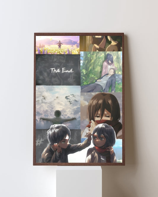 EREN MIKASA POSTER 15