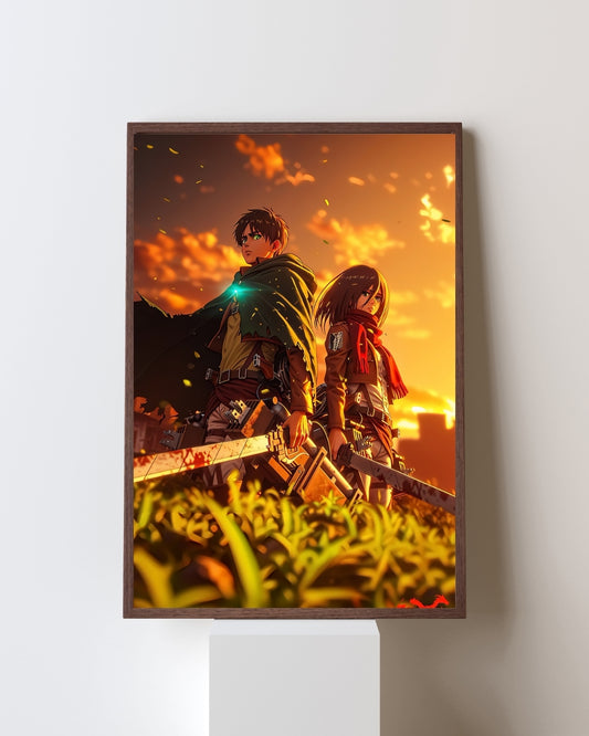 EREN MIKASA POSTER 16