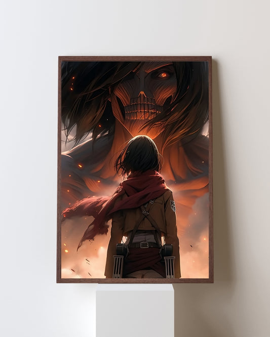 EREN MIKASA POSTER 17
