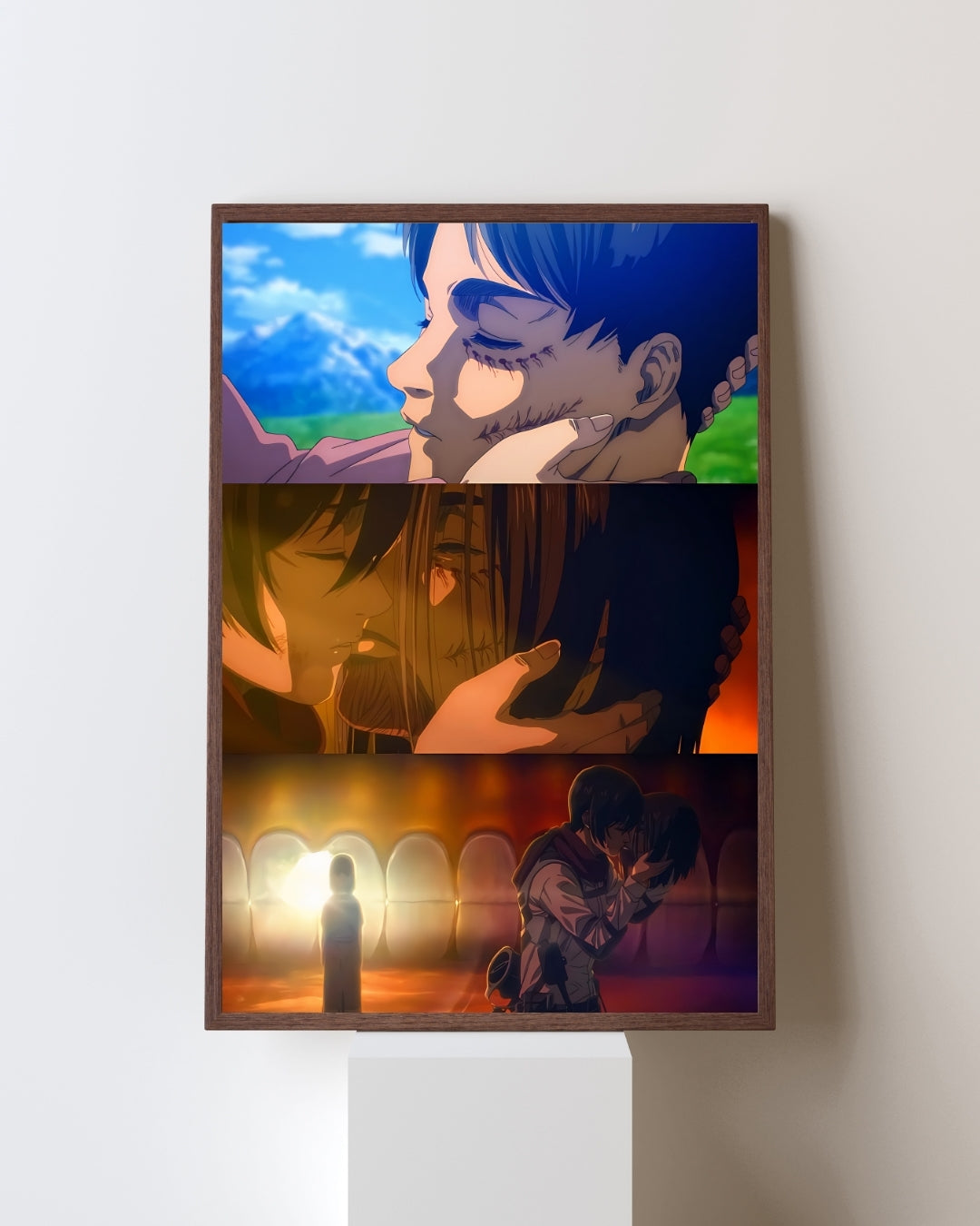 EREN MIKASA POSTER 2