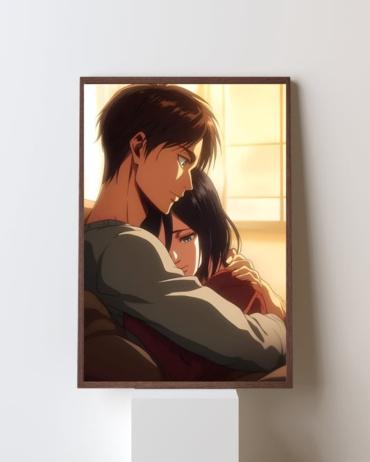 EREN MIKASA POSTER 6