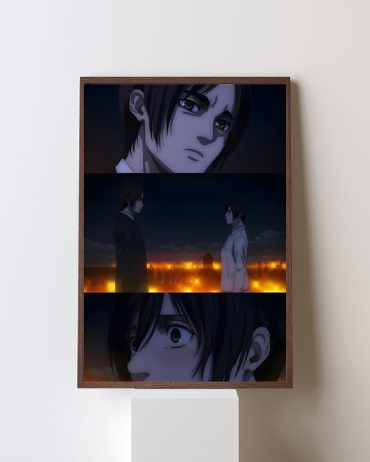 EREN MIKASA POSTER 7