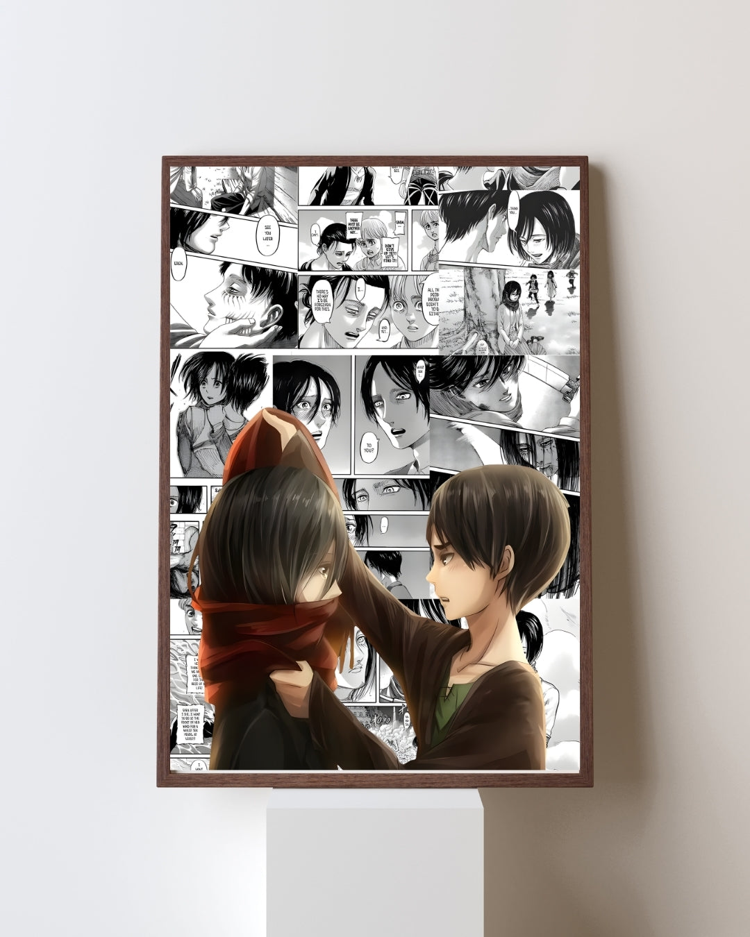 EREN MIKASA POSTER 9