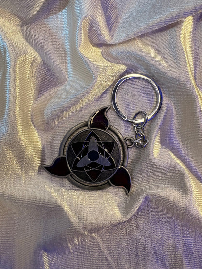 ETERNAL MANGEKYOU METALLIC KEYCHAIN - image 2