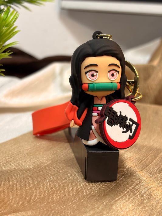 Demon Slayer: Nezuko Kamado 3D Figure Keychain