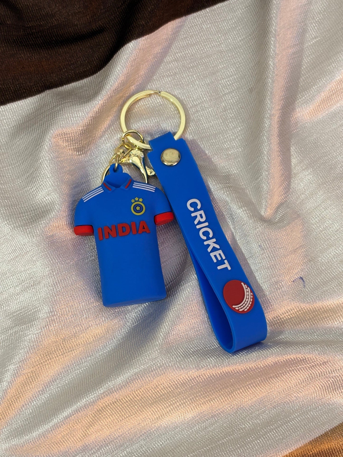 MS Dhoni "07" Jersey Keychain