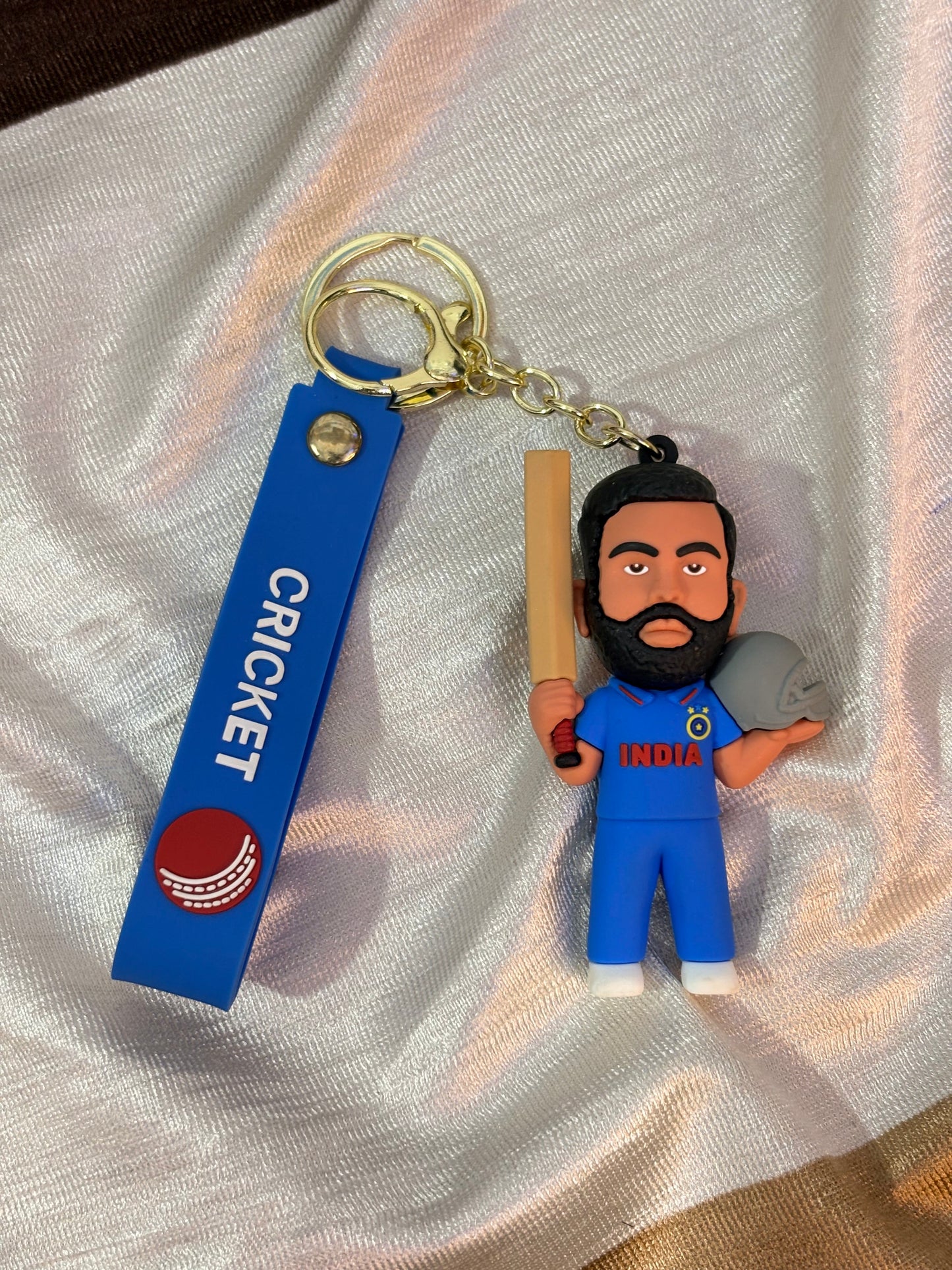 Hitman Edition: Rohit Sharma 3D Cricket Keychain