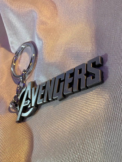 Classic "The Avengers" Logo Metal Keychain