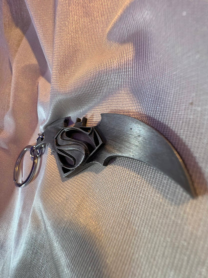 Batman v Superman Dawn of Justice Metal Keychain