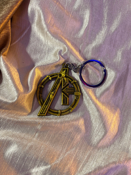 Avengers: Age of Ultron Mechanical Logo Metal Keychain