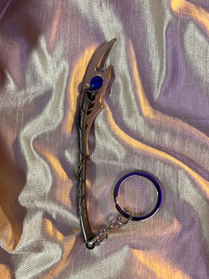 Loki's Chitauri Scepter Metal Keychain (Marvel Avengers)