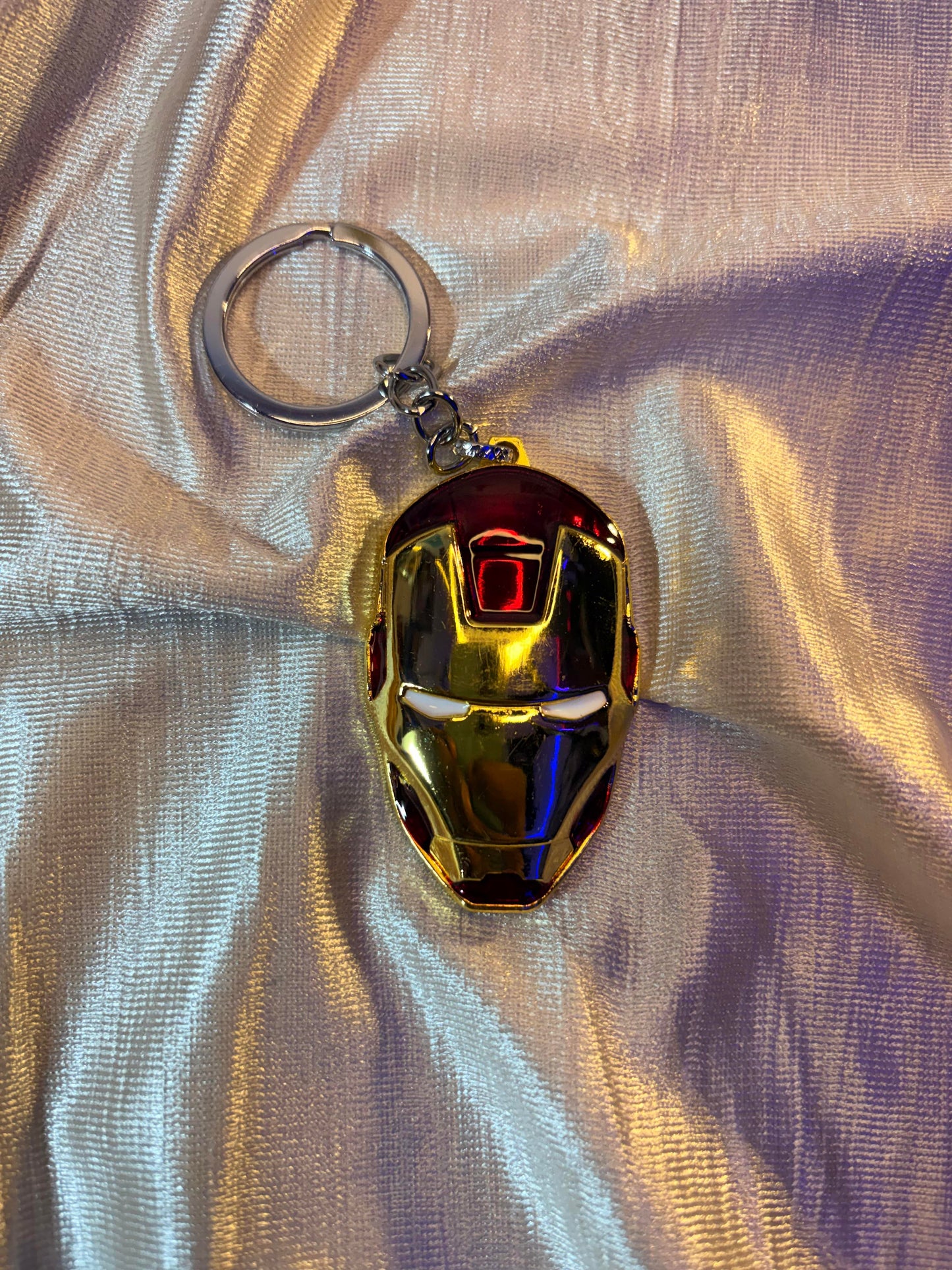 Iron Man Helmet Metal Keychain (Marvel)