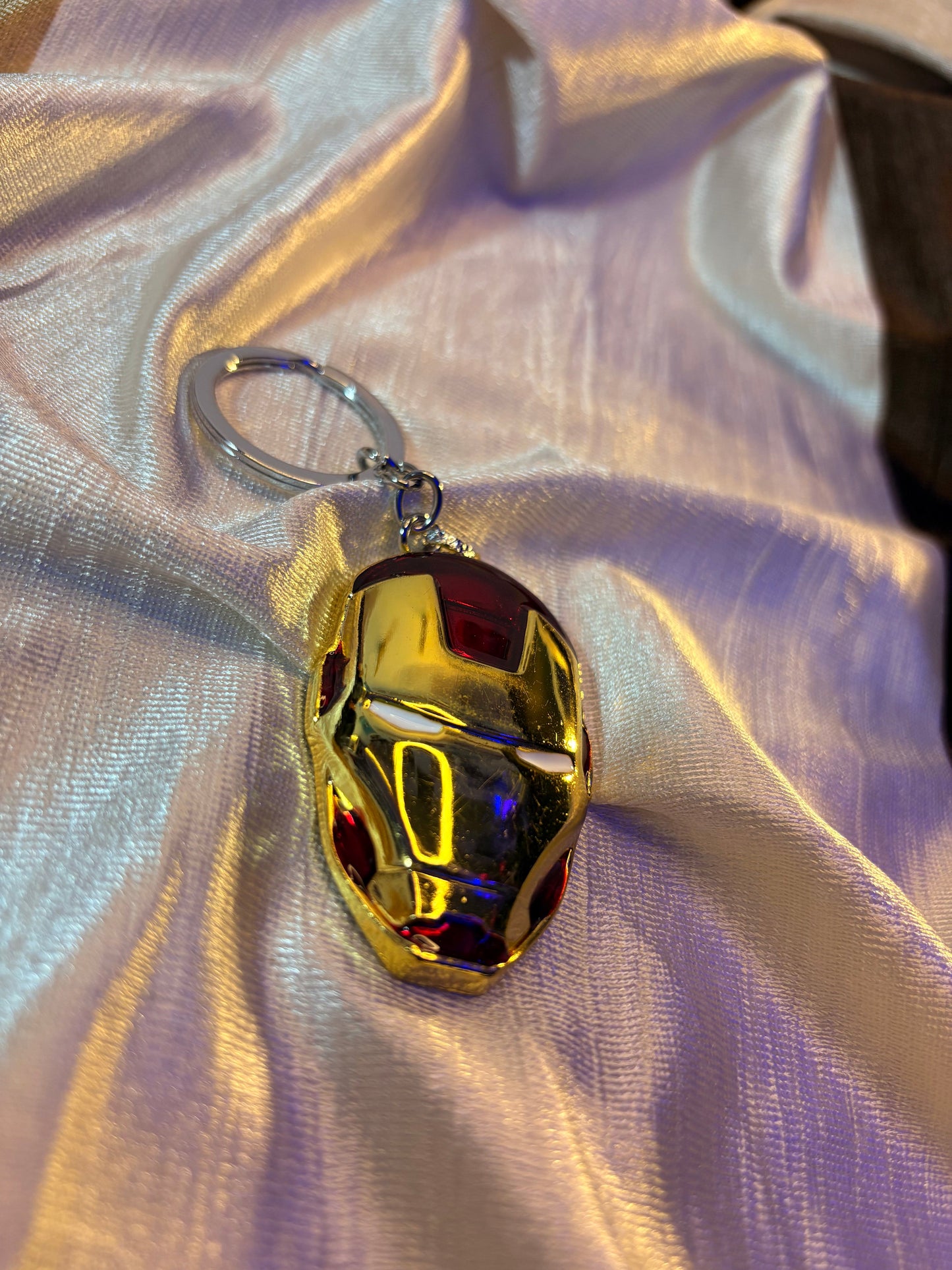 Iron Man Helmet Metal Keychain (Marvel)