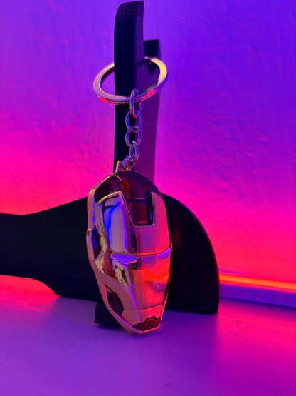 Iron Man Helmet Metal Keychain (Marvel)