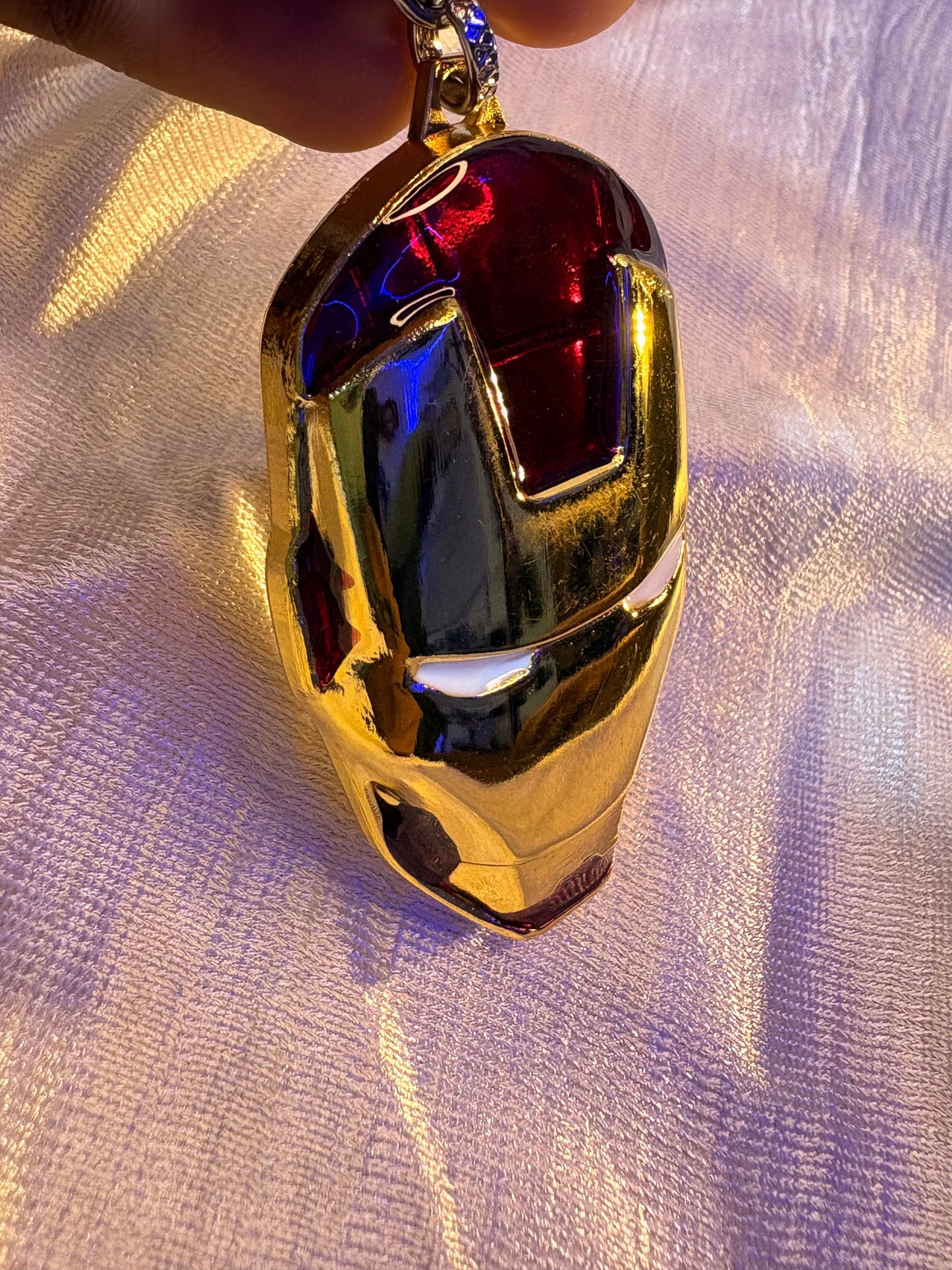 Iron Man Helmet Metal Keychain (Marvel)
