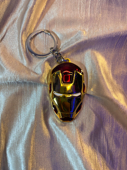 IRON MAN MASK METALLIC KEYCHAIN - image 4