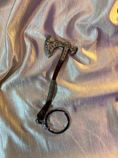 LEVIATHAN AXE METALLIC KEYCHAIN - image 2