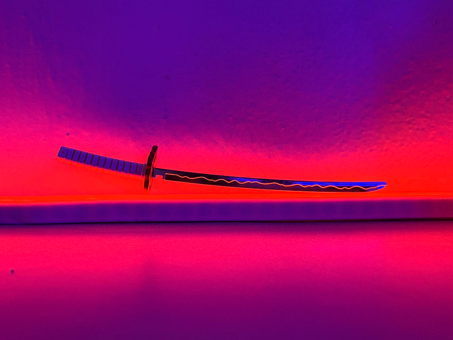 NICHIRIN SWORD METALLIC KEYCHAIN - image 4