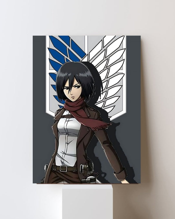 ATTACK ON TITAN MIKASA POSTER 19
