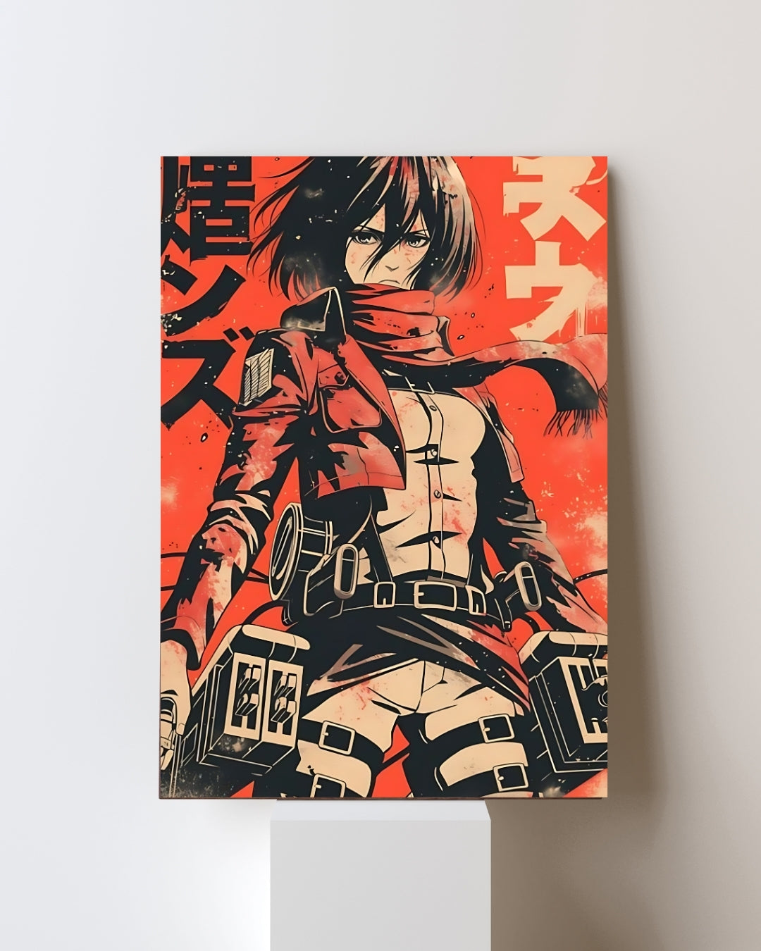 ATTACK ON TITAN MIKASA POSTER 01