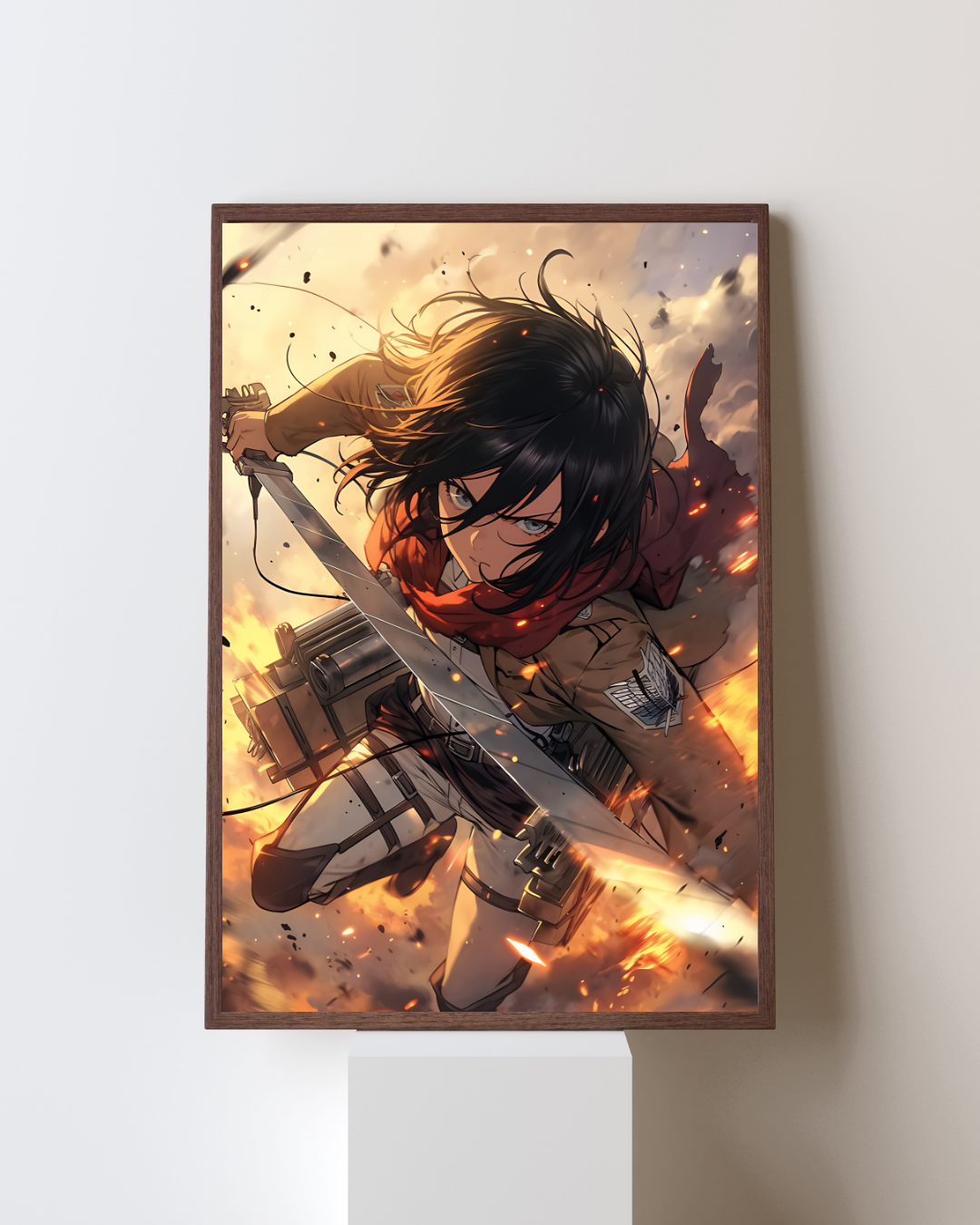 ATTACK ON TITAN MIKASA POSTER 22