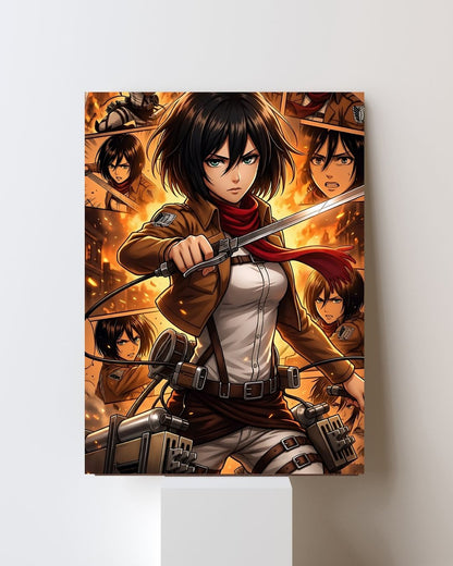 ATTACK ON TITAN MIKASA POSTER 24
