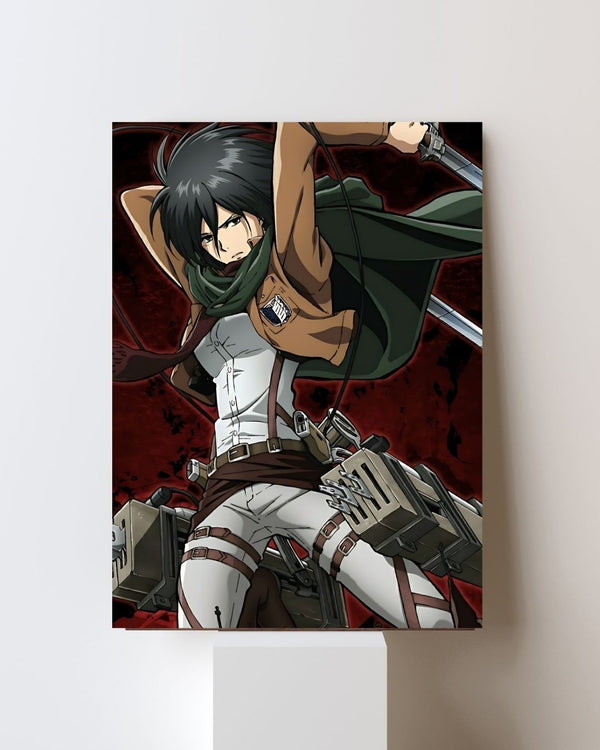 ATTACK ON TITAN MIKASA POSTER 25