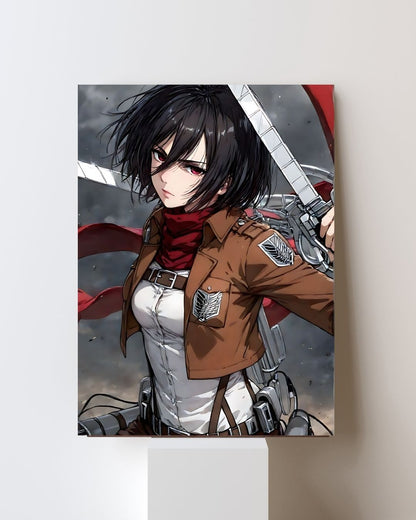 ATTACK ON TITAN MIKASA POSTER 27