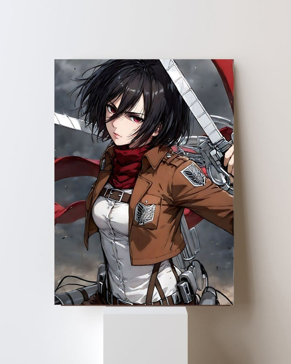 ATTACK ON TITAN MIKASA POSTER 27