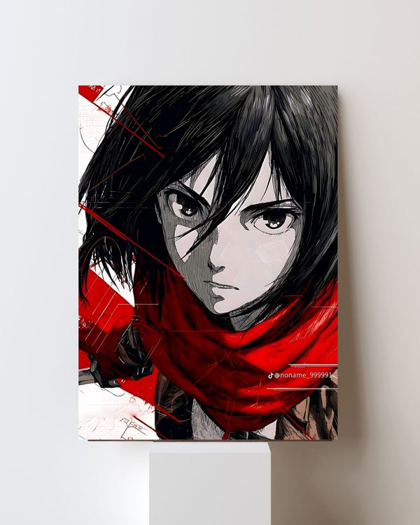 ATTACK ON TITAN MIKASA POSTER 28