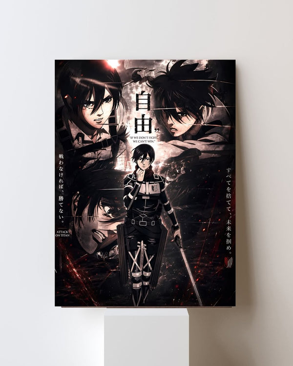 ATTACK ON TITAN MIKASA POSTER 30