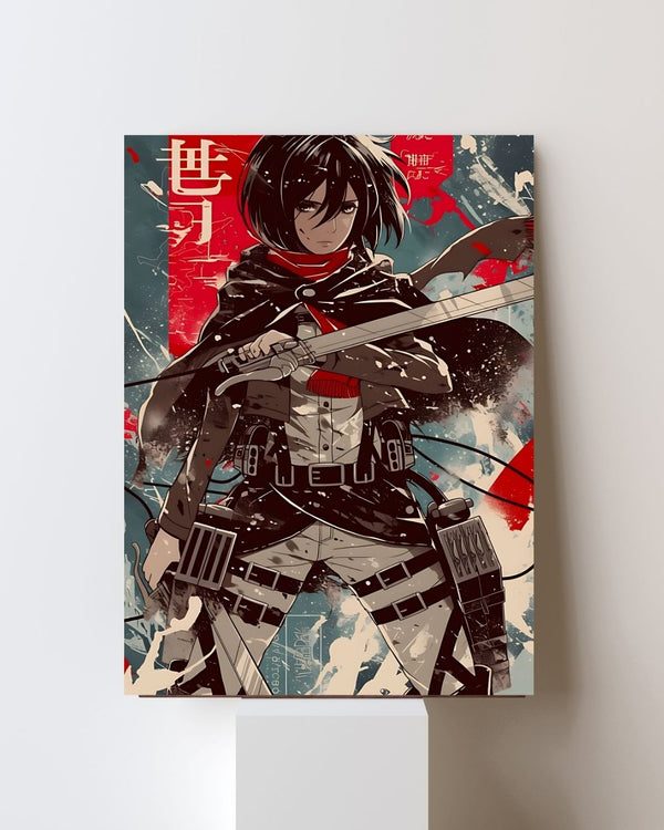 ATTACK ON TITAN MIKASA POSTER 31
