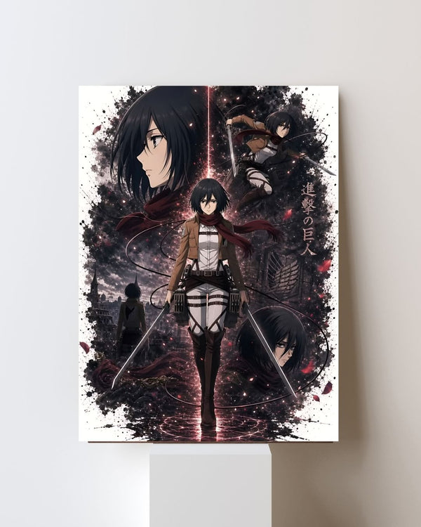 ATTACK ON TITAN MIKASA POSTER 32