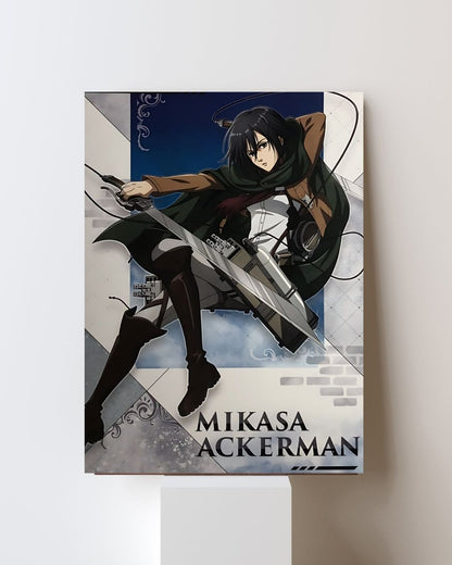 ATTACK ON TITAN MIKASA POSTER 33
