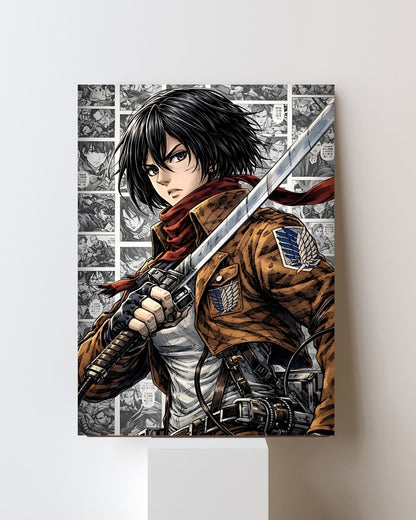 ATTACK ON TITAN MIKASA POSTER 34