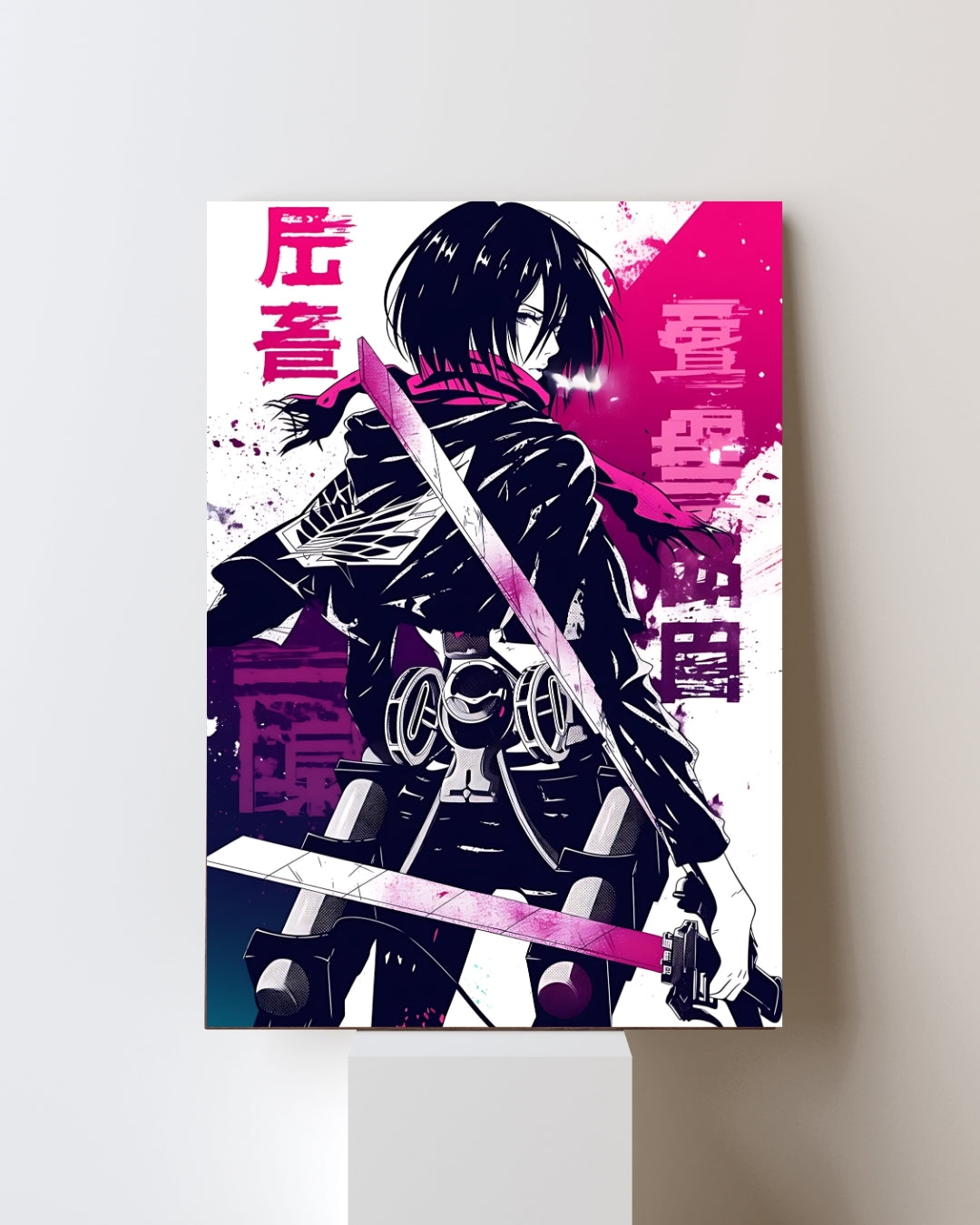 ATTACK ON TITAN MIKASA POSTER 03