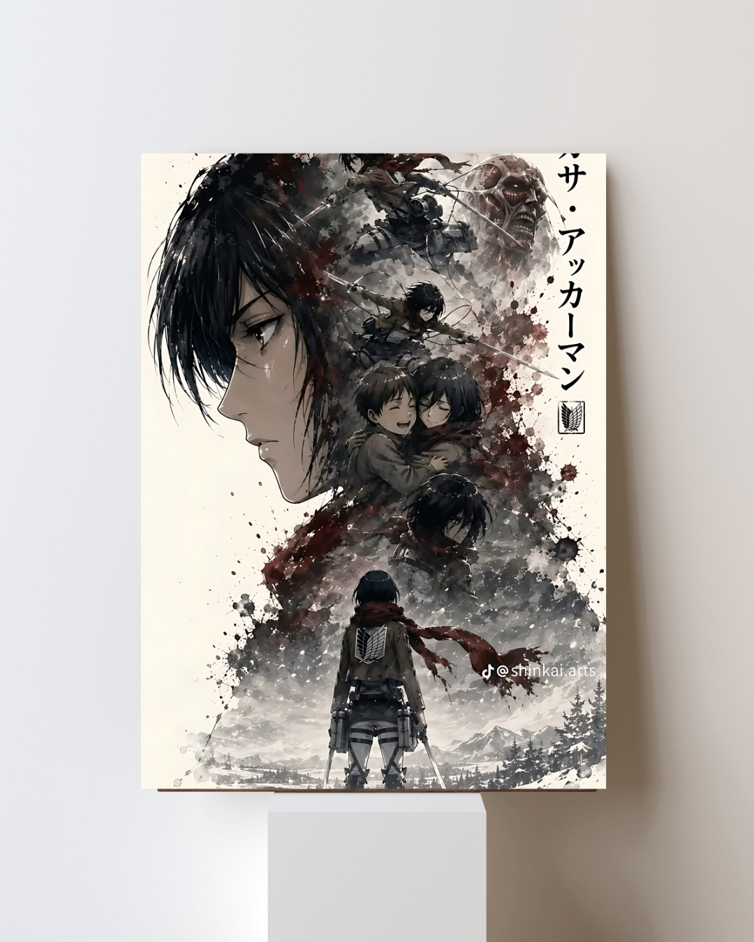ATTACK ON TITAN MIKASA POSTER 44