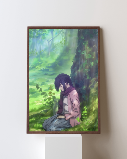 ATTACK ON TITAN MIKASA POSTER 08
