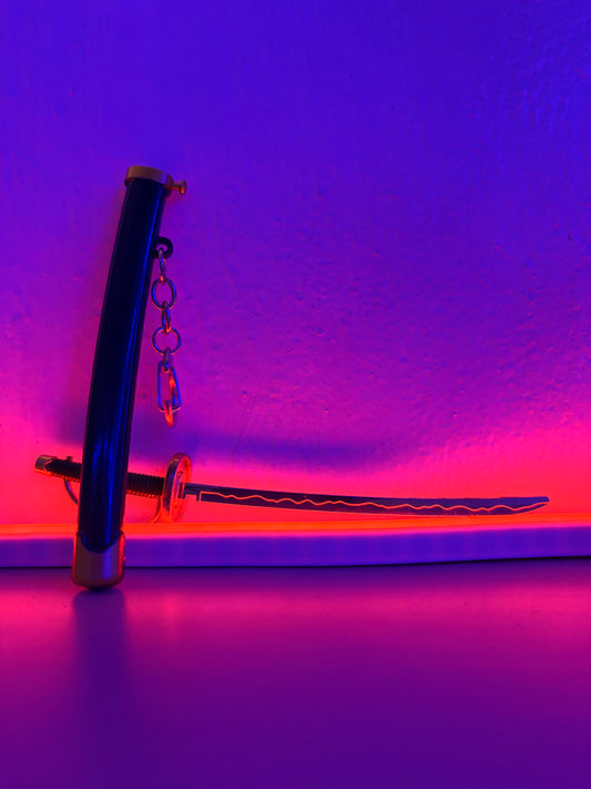 SHANK'S KATANA METALLIC KEYCHAIN - image 2