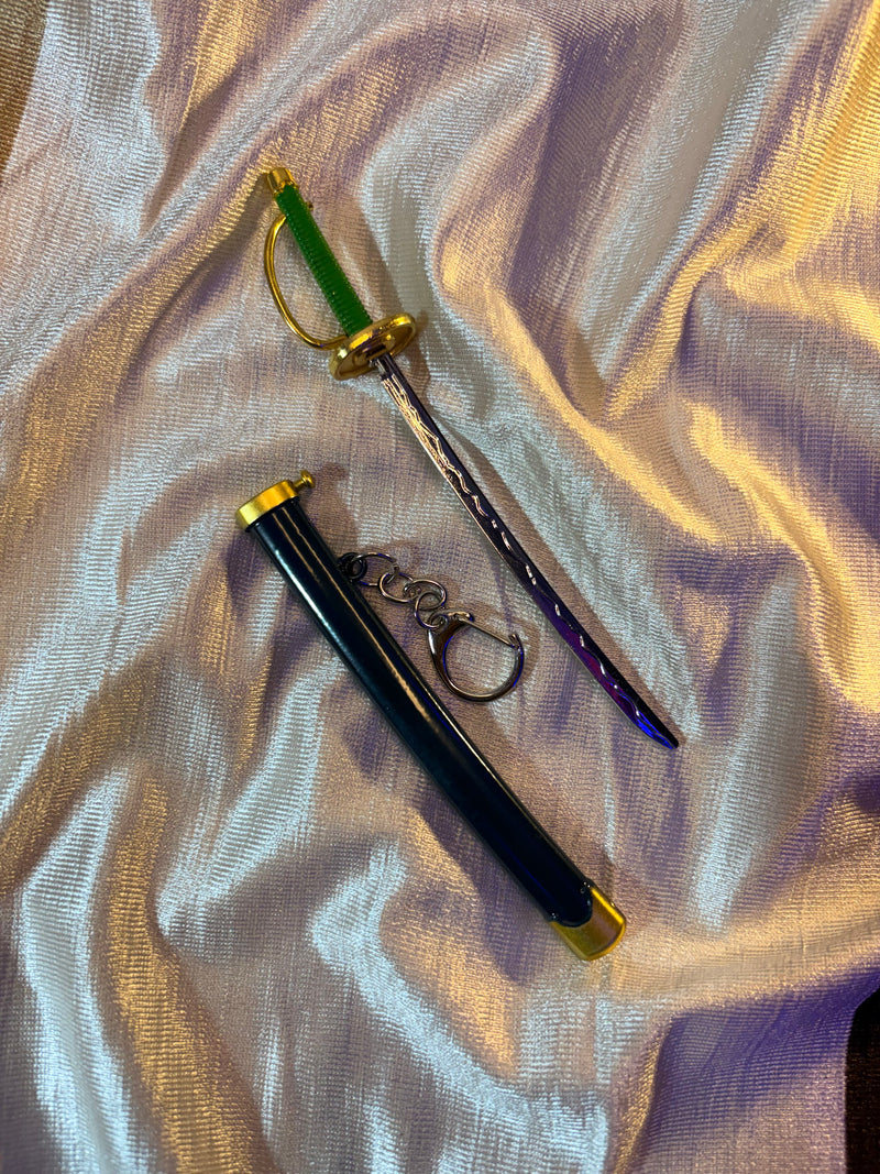 SHANK'S KATANA METALLIC KEYCHAIN