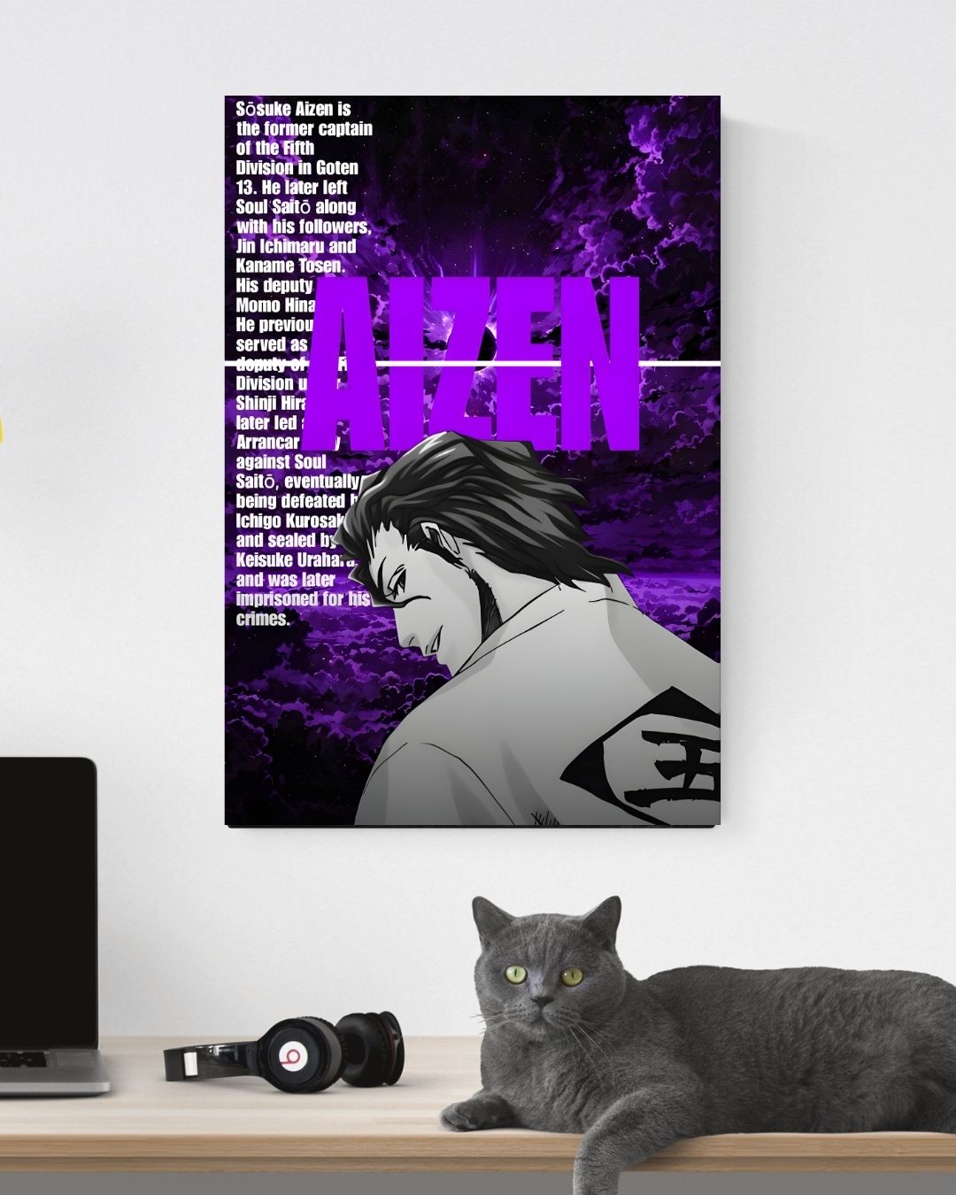 BLEACH AIZEN POSTER 12 - image 3
